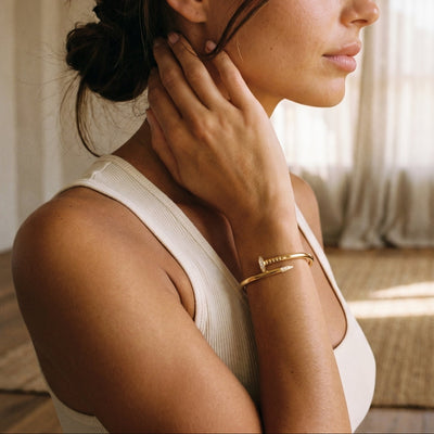 Polished Nail Bracelet