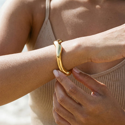 Sculptural Open Cuff