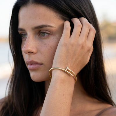 Polished Nail Bracelet