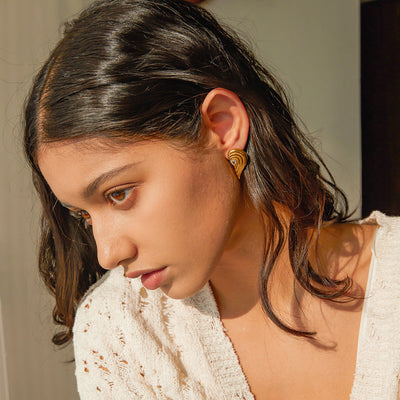 Brenna Heart Earrings