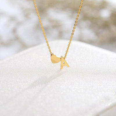 Amour Initial Necklace