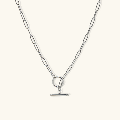Dahlia Paperclip Necklace