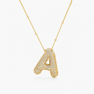 Bubble Letter Necklace