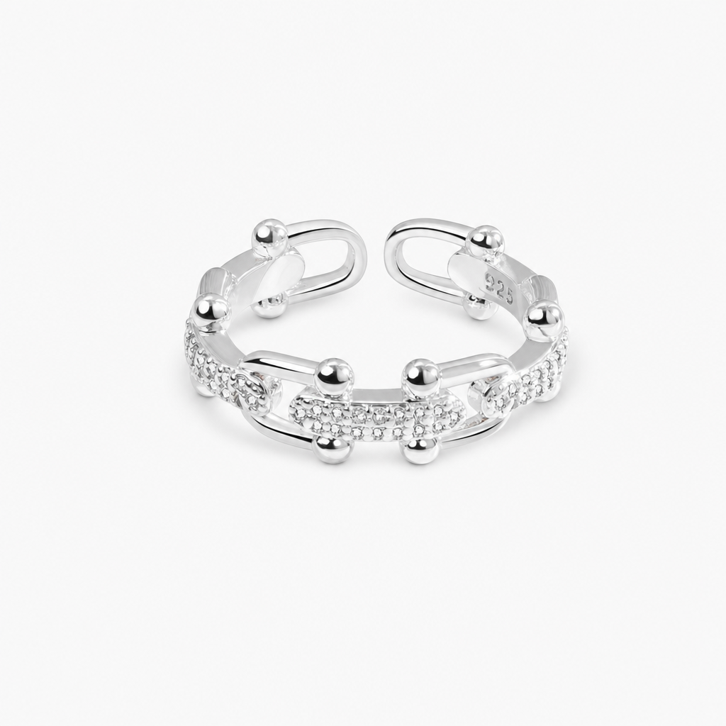 Carys Diamond Ring (Silver)