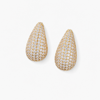 Diamond Teardrop Earrings