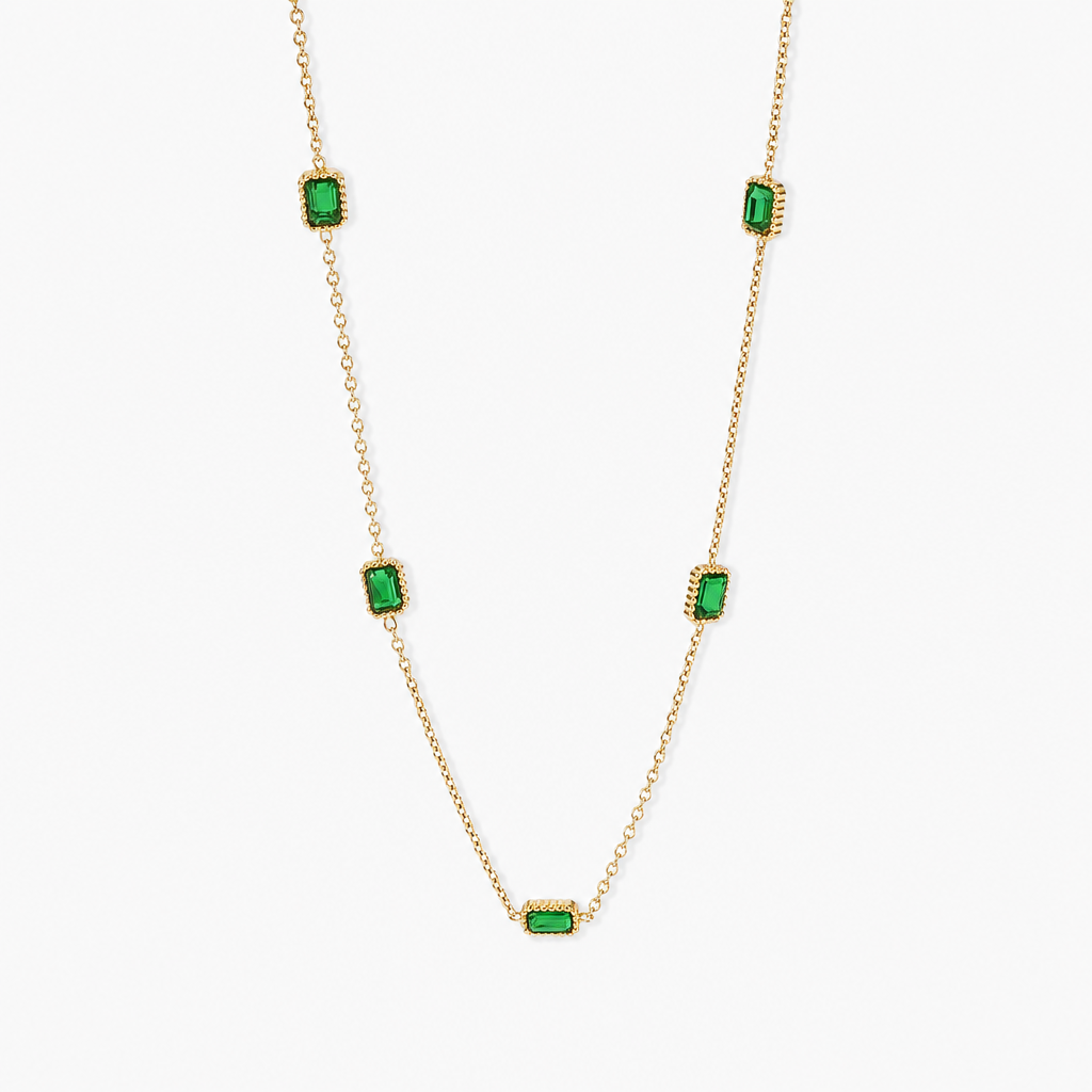 Yara Emerald Necklace