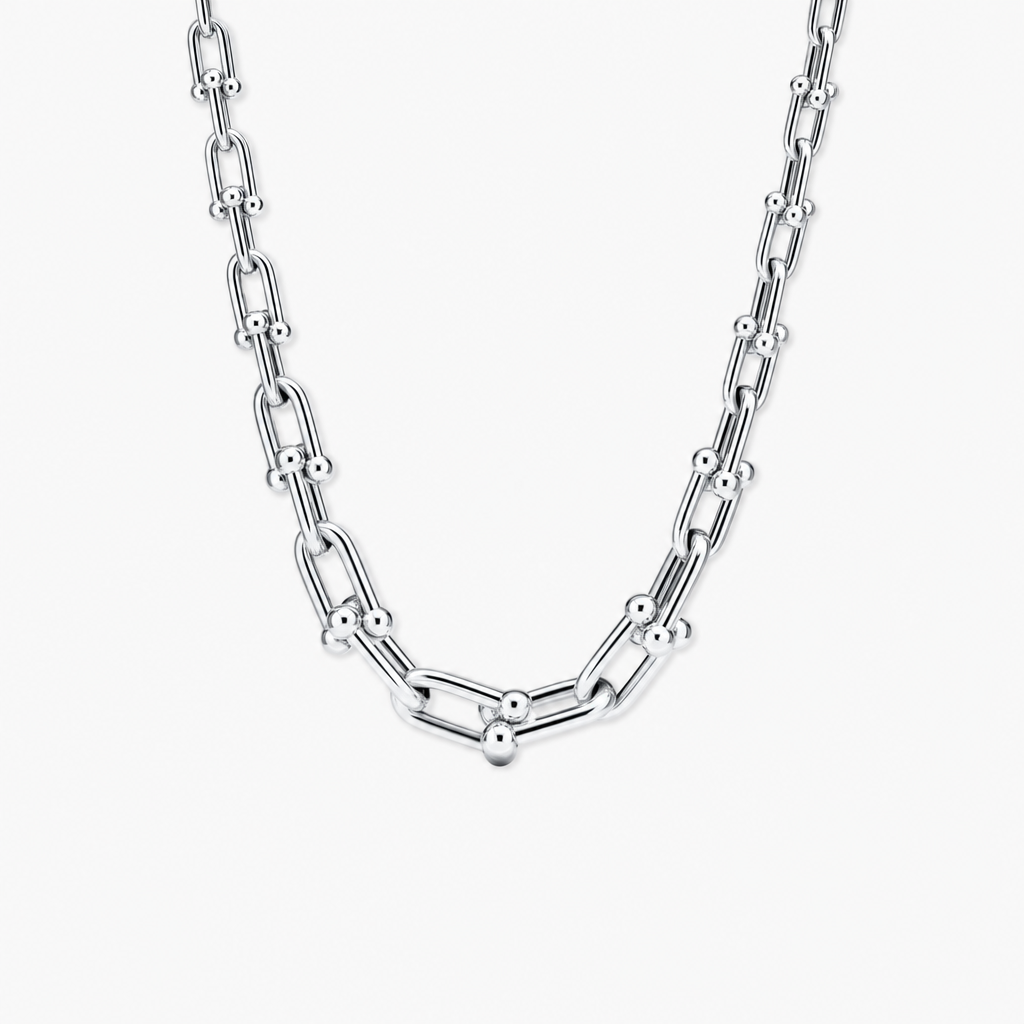 London Link Necklace (Silver)
