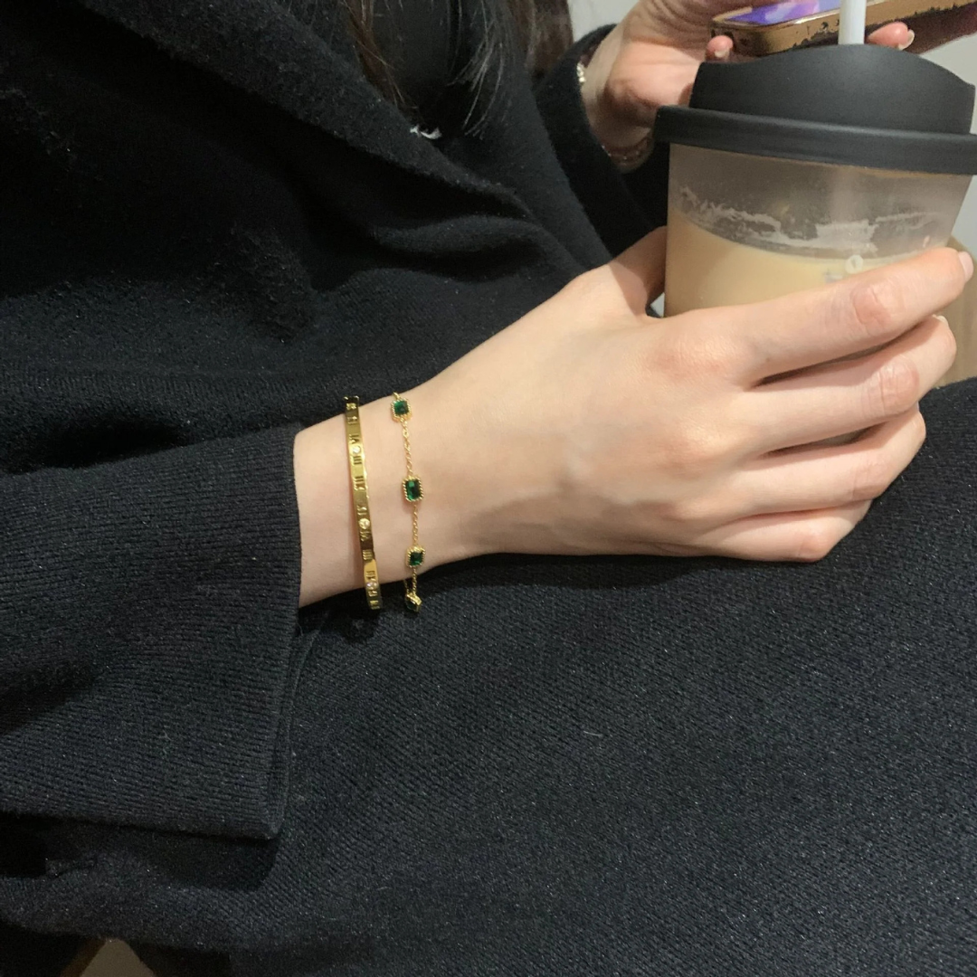 Yara Emerald Bracelet