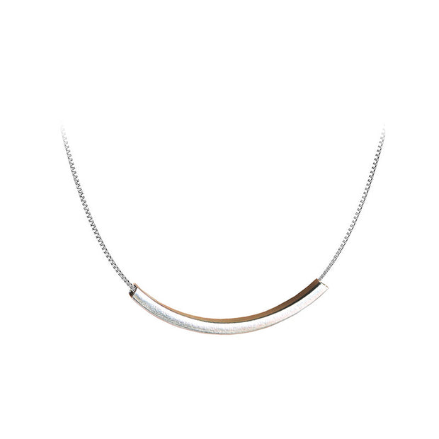 Ina Silver Collarbone Necklace