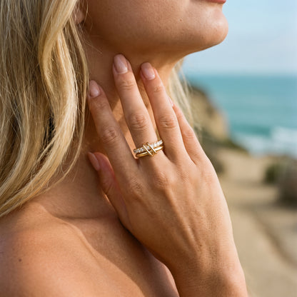 Saskia Stacked Ring