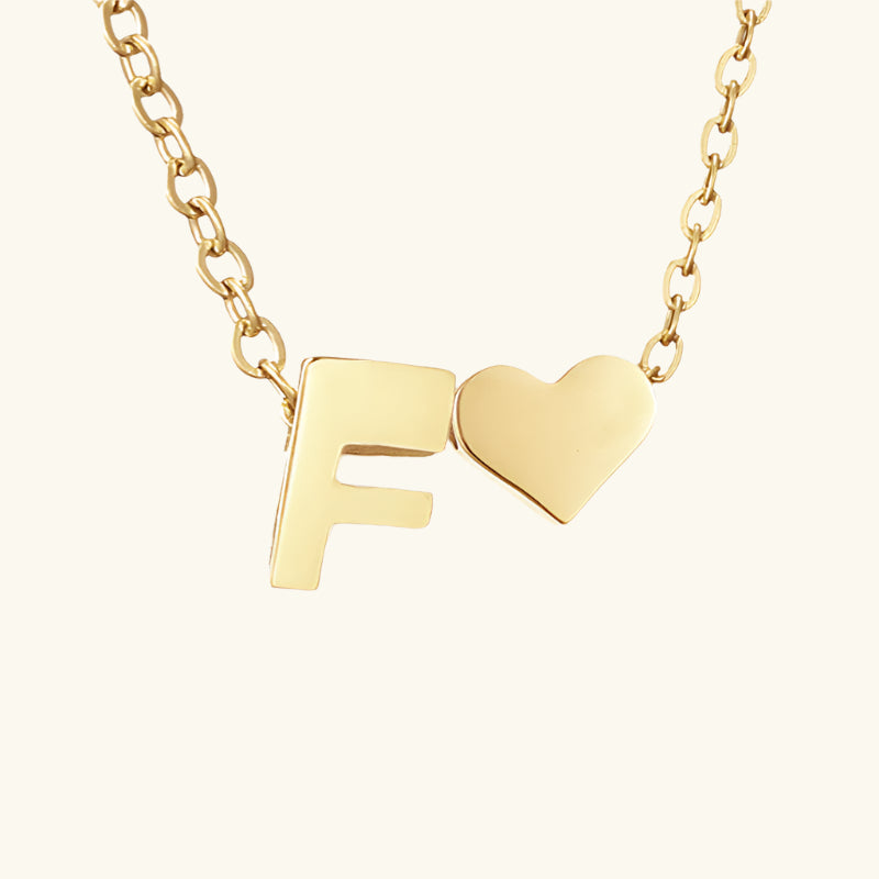 Amour Initial Necklace