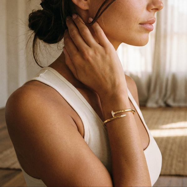 Polished Nail Bracelet