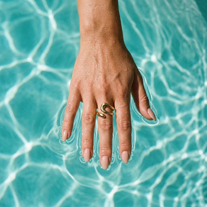 Sculptural Adjustable Ring