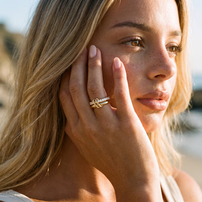Saskia Stacked Ring
