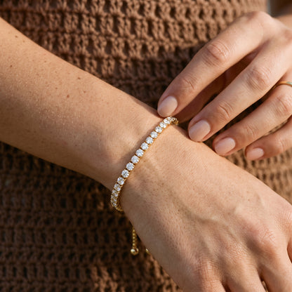 Ruby Tennis Bracelet