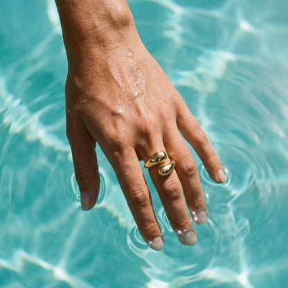 Venetian Embrace Ring