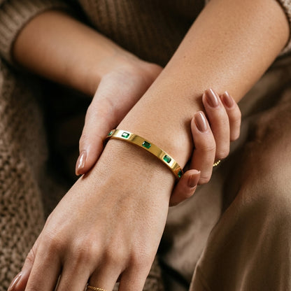 Margot Emerald Bracelet