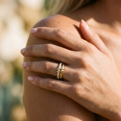 Saskia Stacked Ring