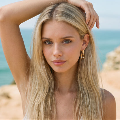 London Link Earrings