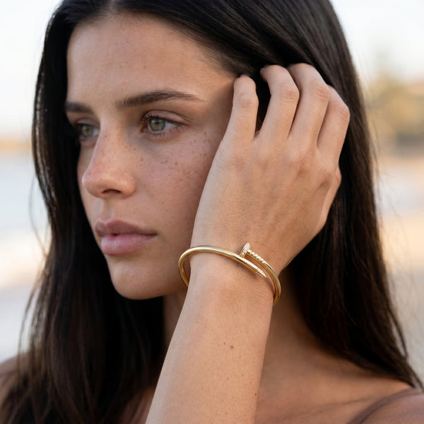 Polished Nail Bracelet