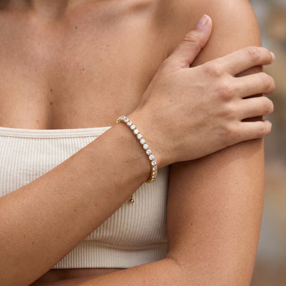 Ruby Tennis Bracelet