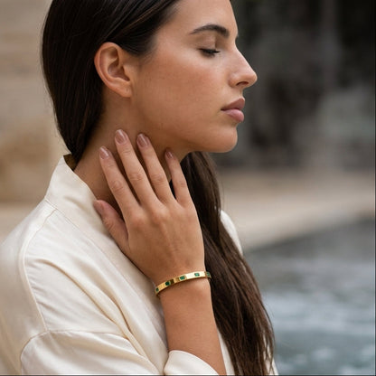 Margot Emerald Bracelet