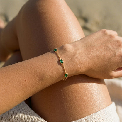 Yara Emerald Bracelet