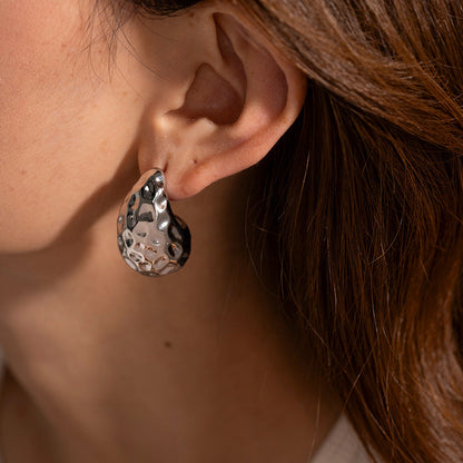 Lava Teardrop Earrings