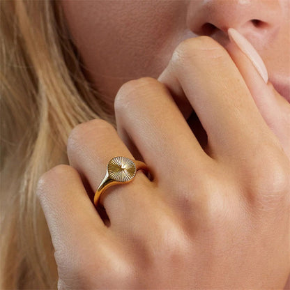 Halcyon Sunburst Ring