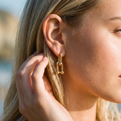 London Link Earrings