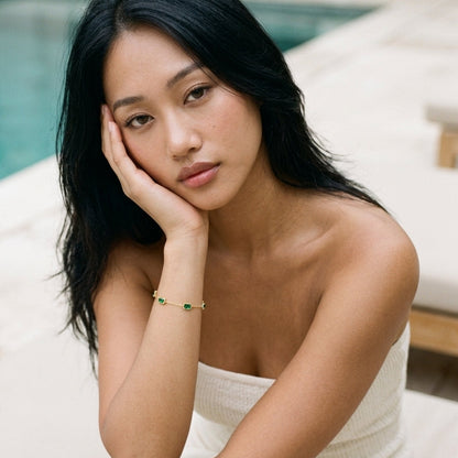 Yara Emerald Bracelet