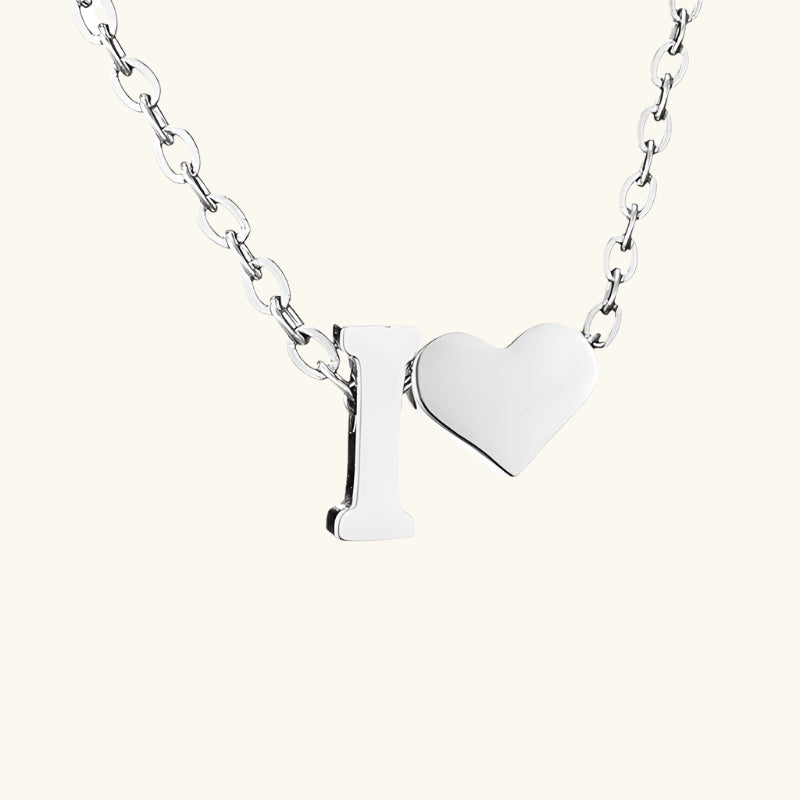 Amour Initial Necklace