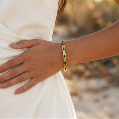 Margot Emerald Bracelet