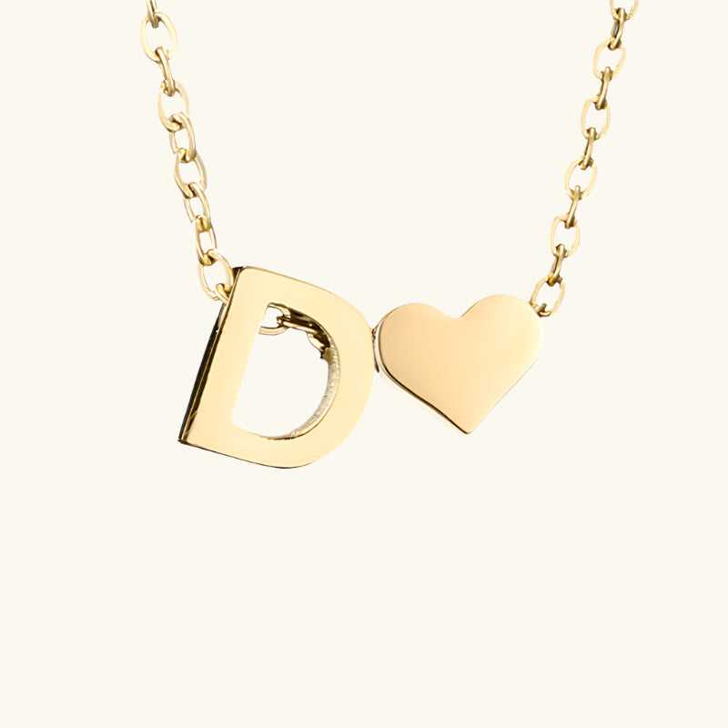 Amour Initial Necklace
