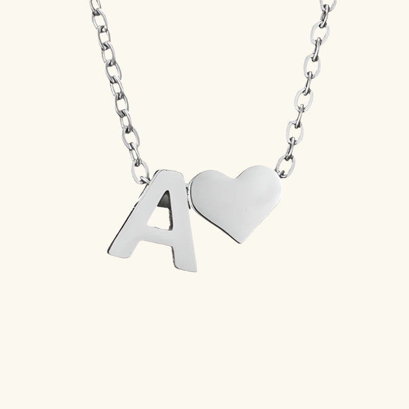 Amour Initial Necklace