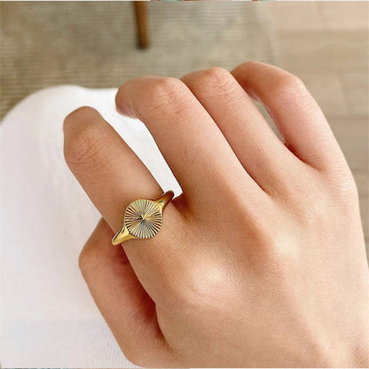 Halcyon Sunburst Ring