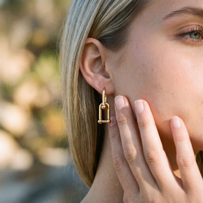 London Link Earrings