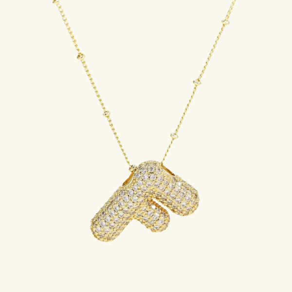 Bubble Letter Necklace