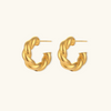 Coralie Hoop Earrings