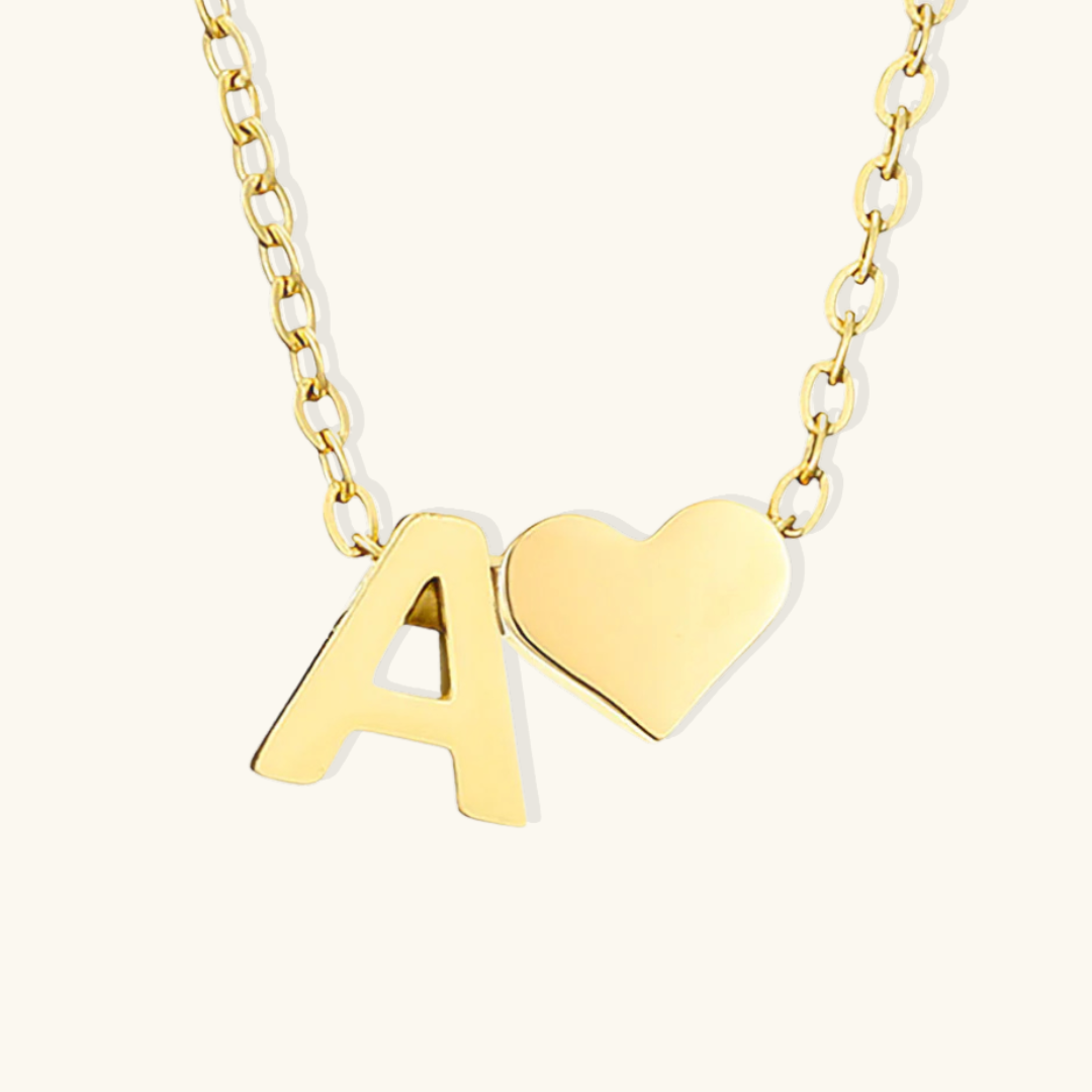 Amour Initial Necklace