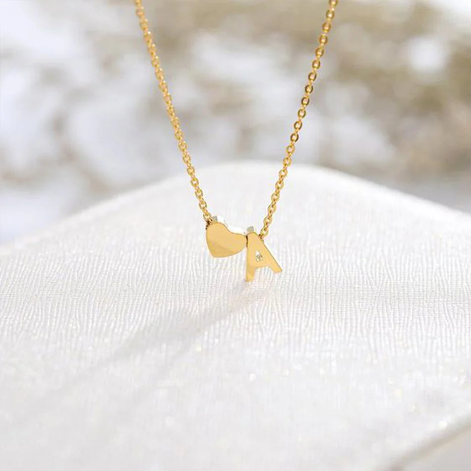 Amour Initial Necklace