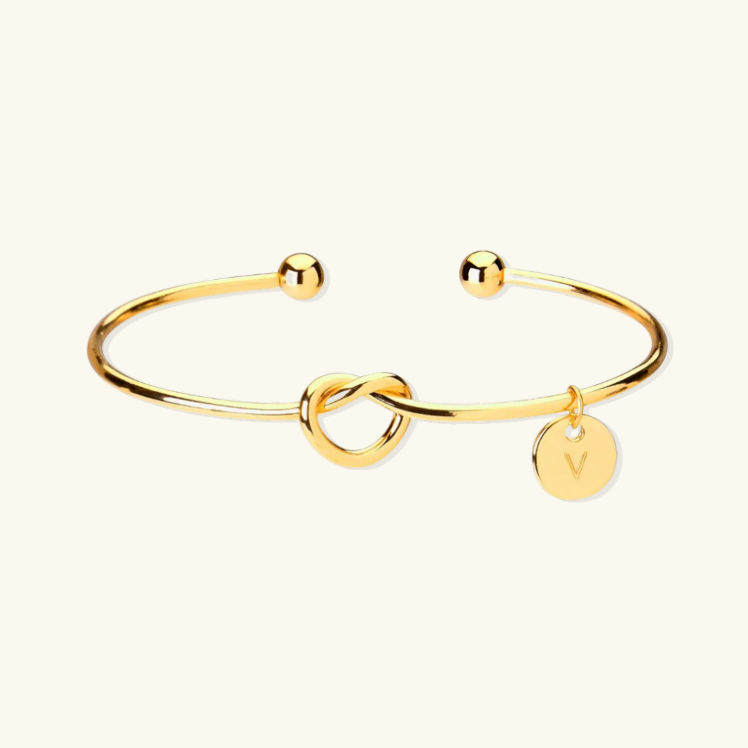 Odette Initial Bangle