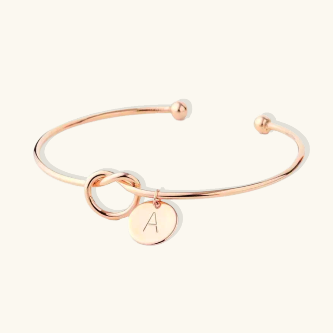 Odette Initial Bangle