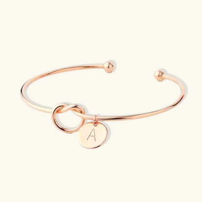 Odette Initial Bangle