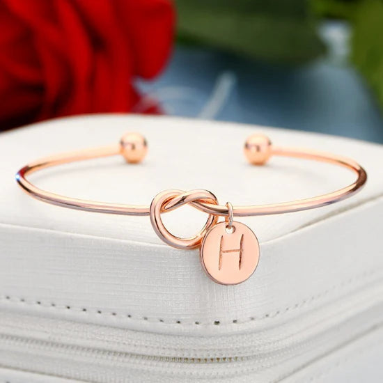 Odette Initial Bangle