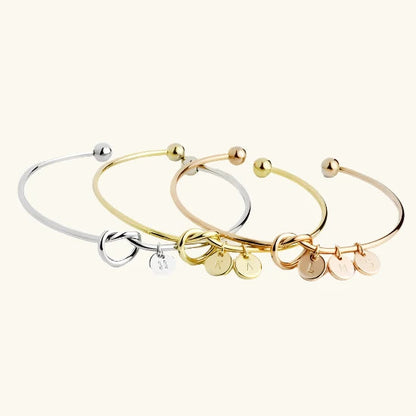 Odette Initial Bangle