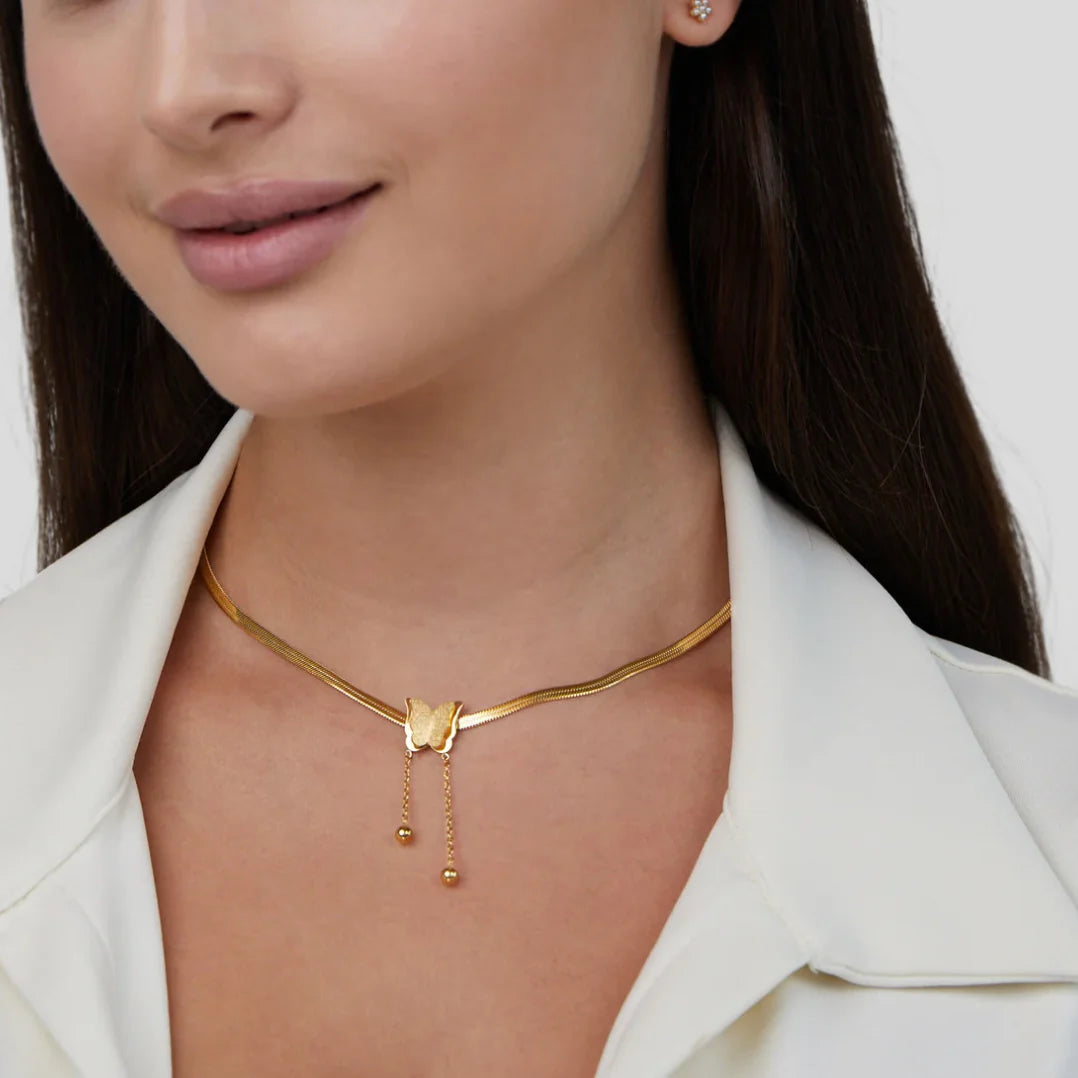 Verena Butterfly Necklace
