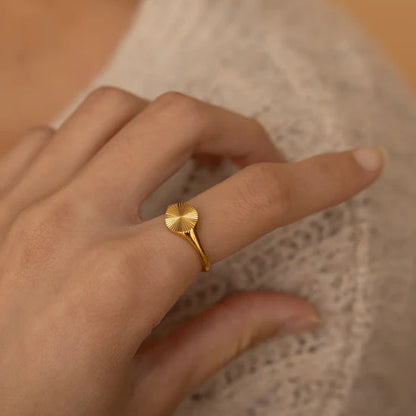 Halcyon Sunburst Ring