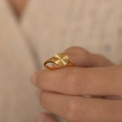 Halcyon Sunburst Ring