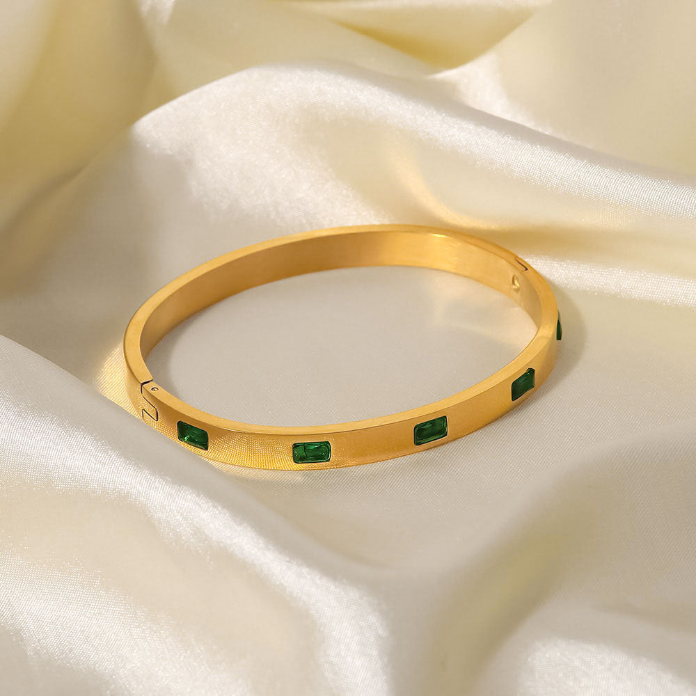 Margot Emerald Bracelet